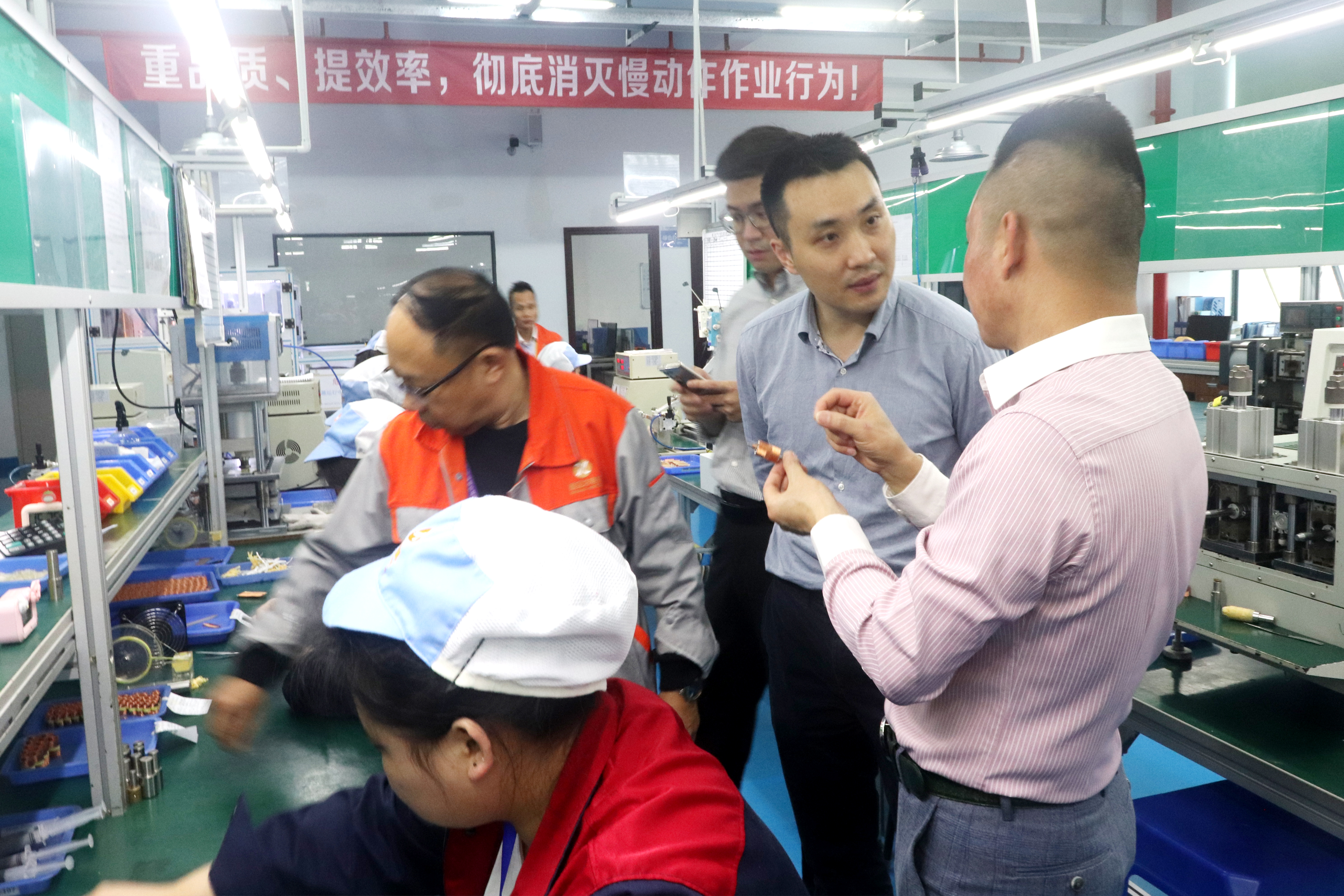 2025.2.28 Warmly welcome Shenzhen customers to visit and guide the work