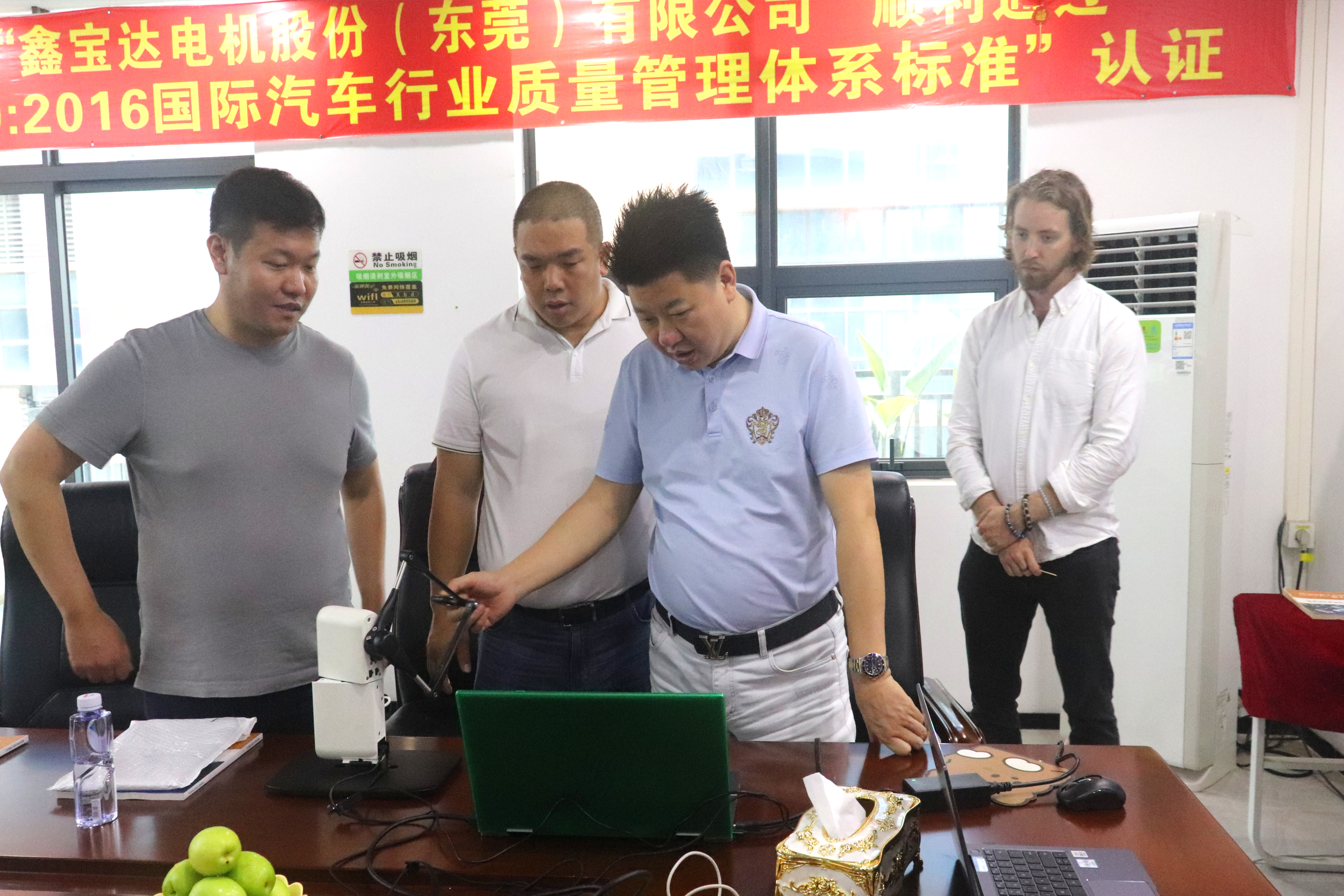 On April 21, 2022, we warmly welcome Canadian customers to visit our company for business discussion
